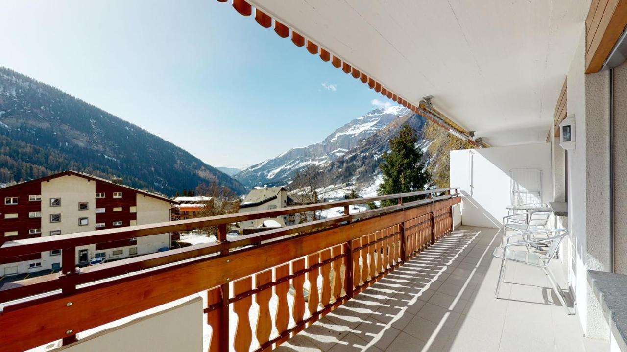 Gonenstein Residence In Leukerbad, Entire Apartment/Studio With Balcony Εξωτερικό φωτογραφία