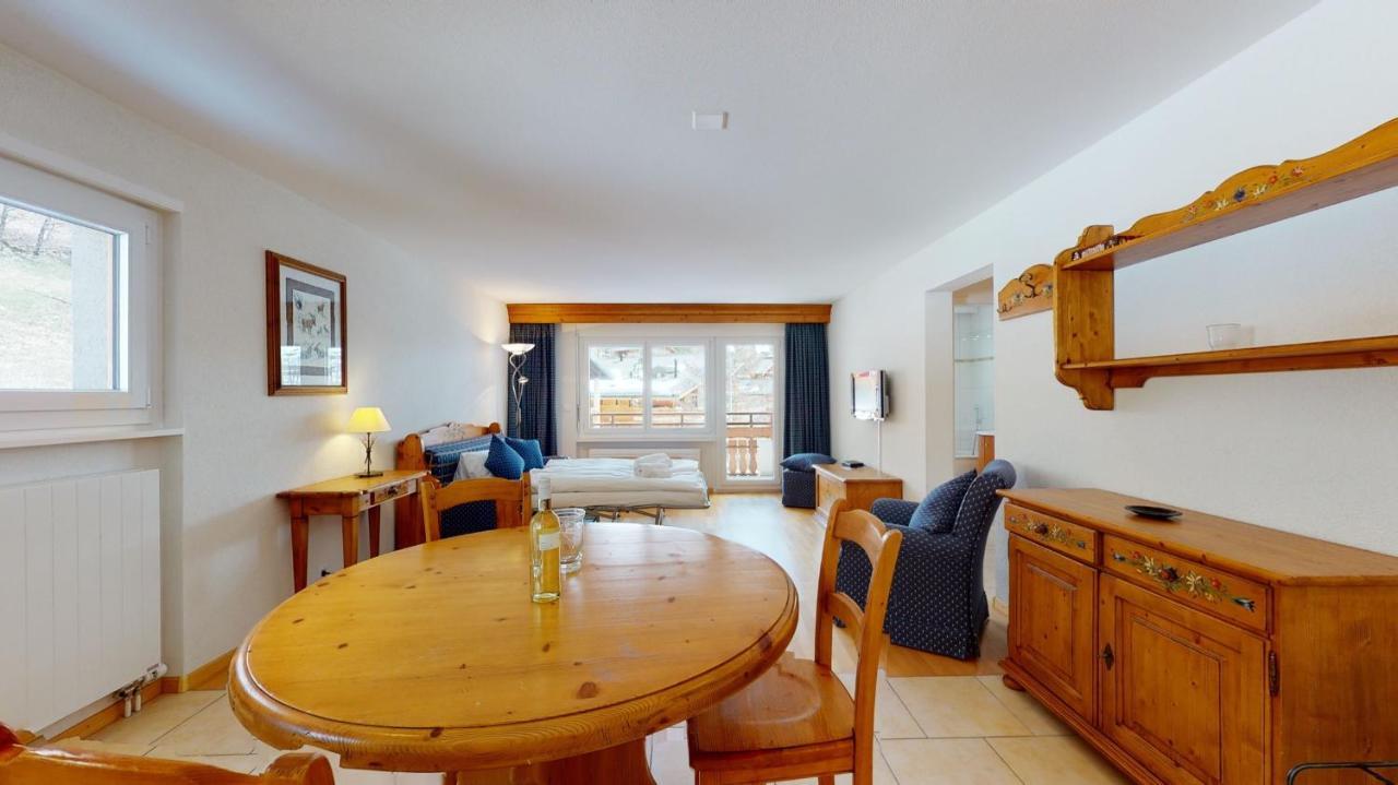 Gonenstein Residence In Leukerbad, Entire Apartment/Studio With Balcony Εξωτερικό φωτογραφία