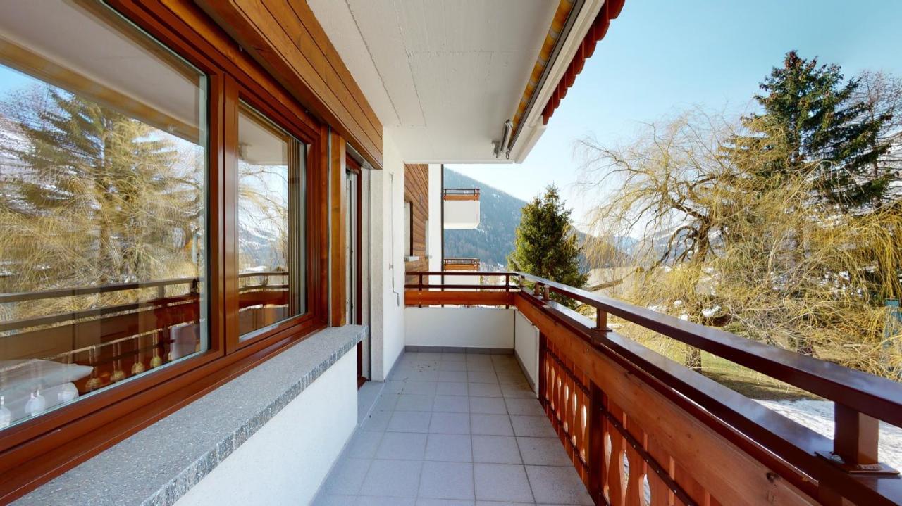 Gonenstein Residence In Leukerbad, Entire Apartment/Studio With Balcony Εξωτερικό φωτογραφία