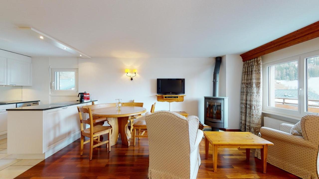Gonenstein Residence In Leukerbad, Entire Apartment/Studio With Balcony Εξωτερικό φωτογραφία