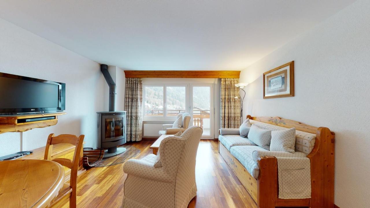 Gonenstein Residence In Leukerbad, Entire Apartment/Studio With Balcony Εξωτερικό φωτογραφία