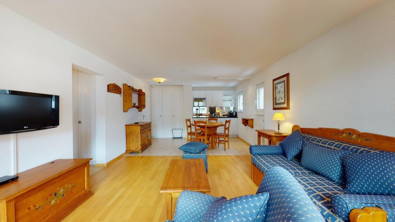 Gonenstein Residence In Leukerbad, Entire Apartment/Studio With Balcony Εξωτερικό φωτογραφία
