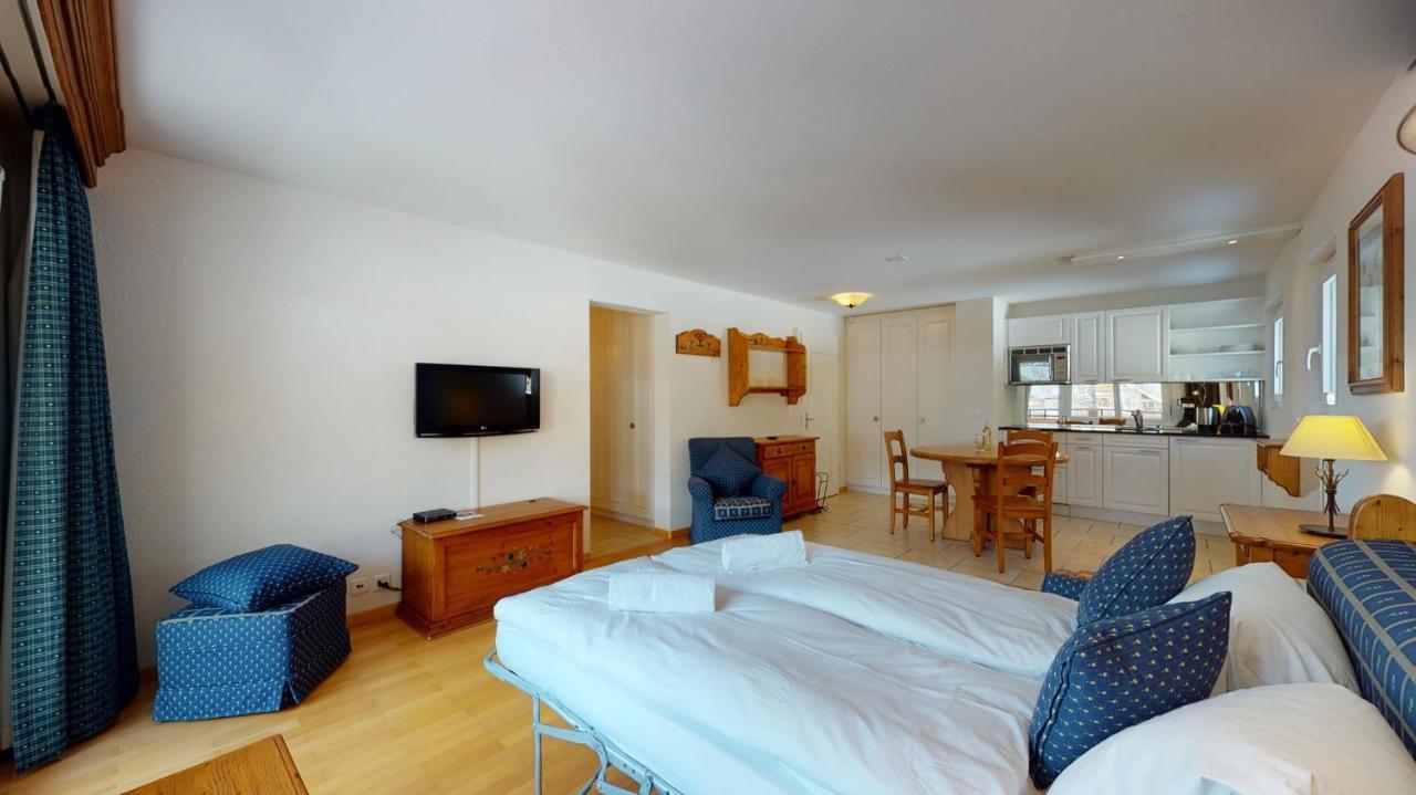 Gonenstein Residence In Leukerbad, Entire Apartment/Studio With Balcony Εξωτερικό φωτογραφία
