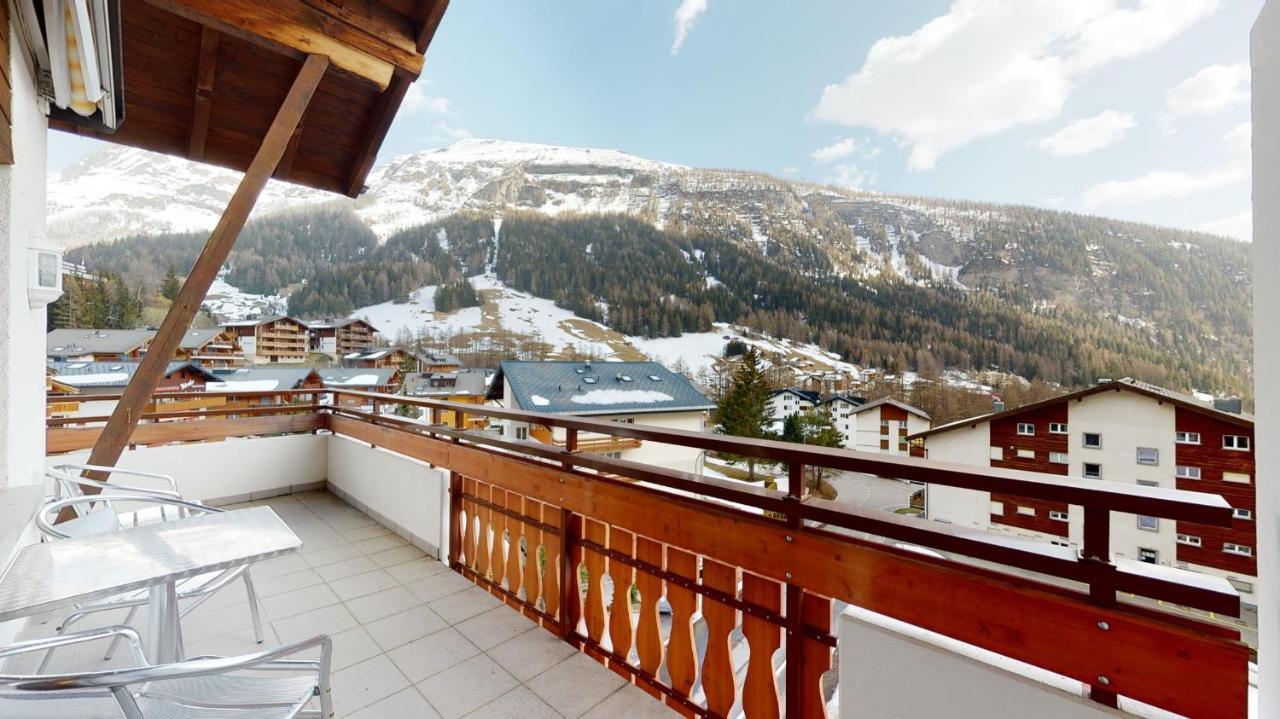 Gonenstein Residence In Leukerbad, Entire Apartment/Studio With Balcony Εξωτερικό φωτογραφία