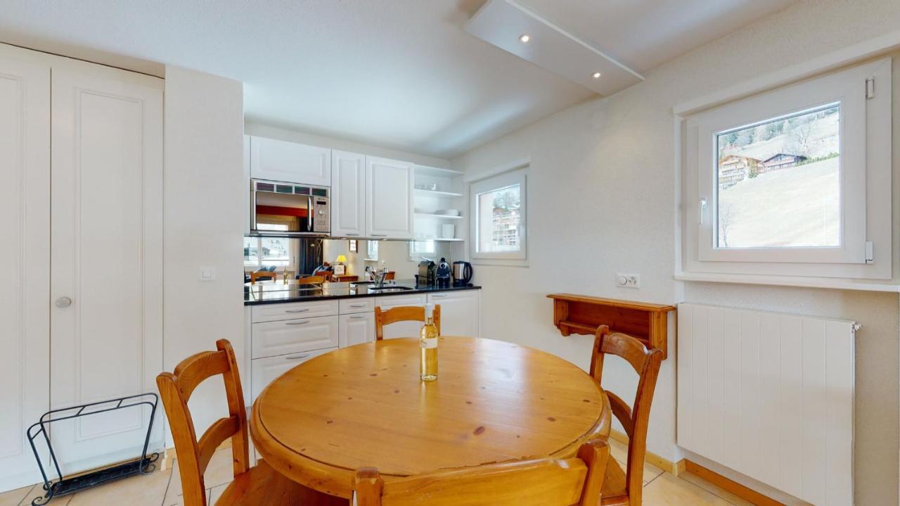 Gonenstein Residence In Leukerbad, Entire Apartment/Studio With Balcony Εξωτερικό φωτογραφία