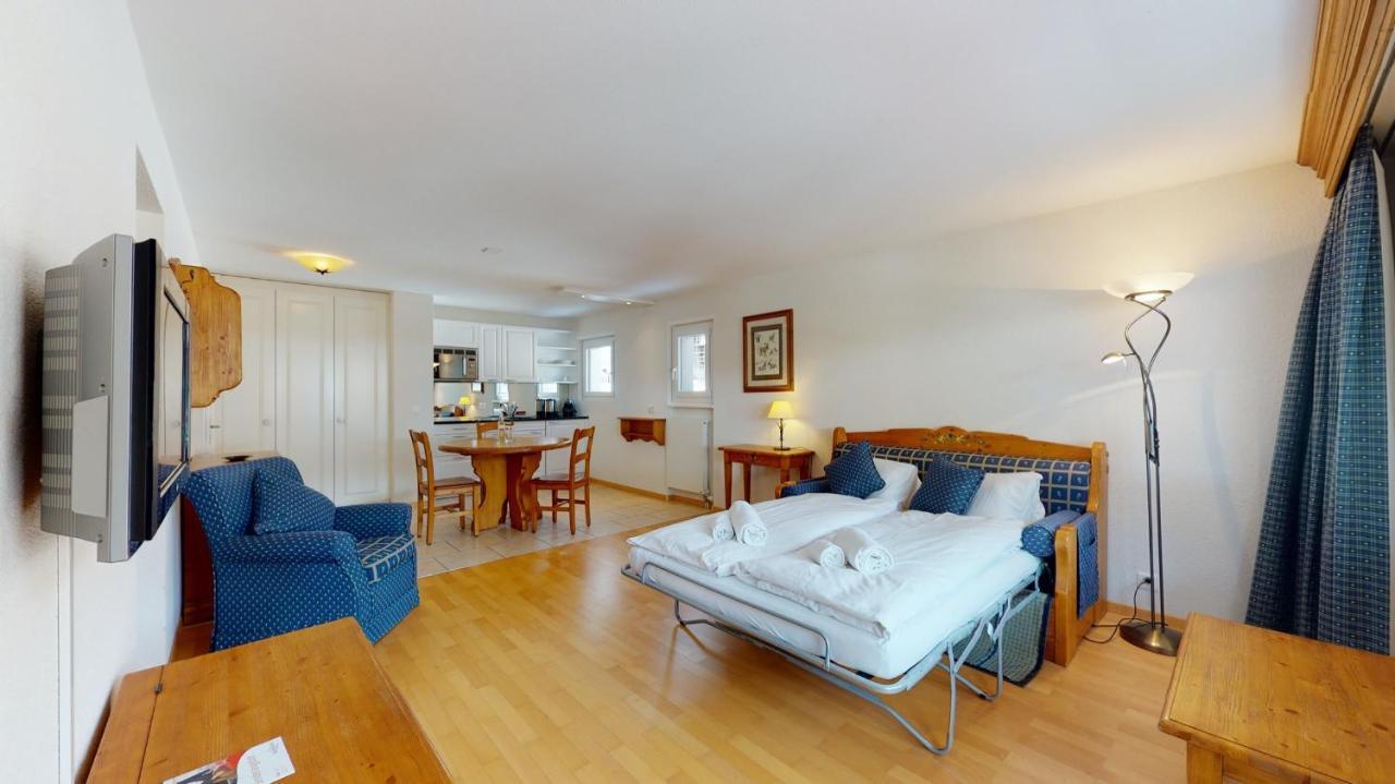 Gonenstein Residence In Leukerbad, Entire Apartment/Studio With Balcony Εξωτερικό φωτογραφία
