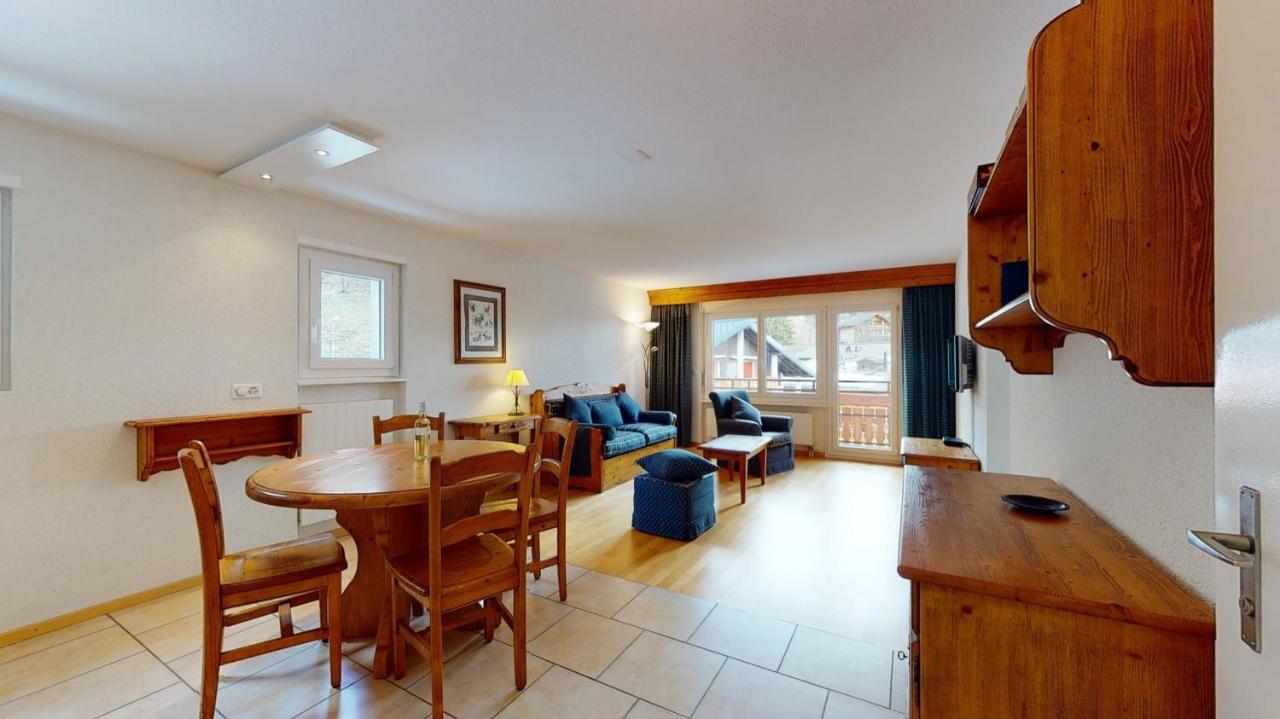 Gonenstein Residence In Leukerbad, Entire Apartment/Studio With Balcony Εξωτερικό φωτογραφία