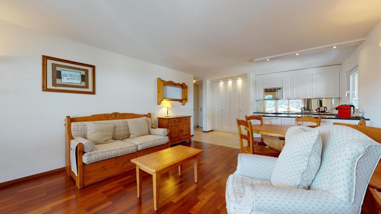 Gonenstein Residence In Leukerbad, Entire Apartment/Studio With Balcony Εξωτερικό φωτογραφία