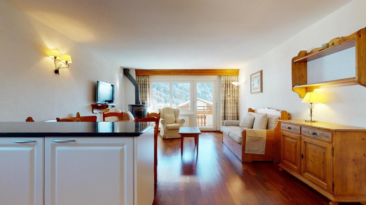 Gonenstein Residence In Leukerbad, Entire Apartment/Studio With Balcony Εξωτερικό φωτογραφία